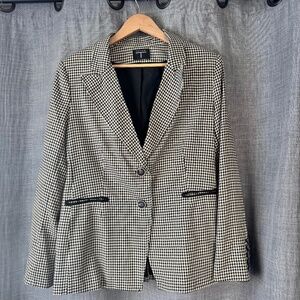 Tahari Houndstooth Blazer – Women’s